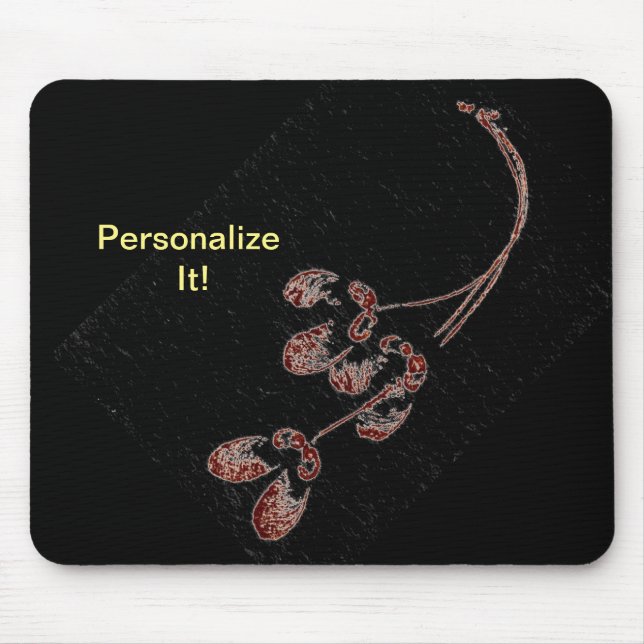 Direkt avlastning från löv NP Prints Mousepad Musmatta (Framsidan)