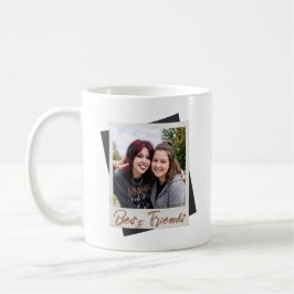 Direkt fotostil Bästa vännernas fotomall Kaffemugg