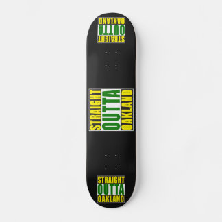 Direkt från Oakland Green Skateboard Bräda 19,5 Cm