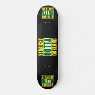 Direkt från Oakland Green Skateboard Bräda 21,5 Cm