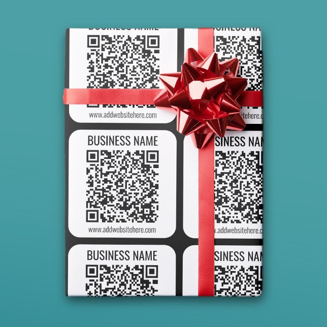 Direkt QR-kod (ange din webbplats URL för att ändr Presentpapper (Skapare uppladdad)