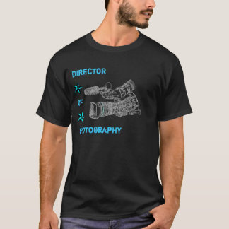 Direktör av fotografi t-shirt