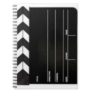 Direktör Clapboard kritiserar den spiral Anteckningsbok Med Spiral