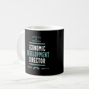 Direktör för ekonomisk utveckling kaffemugg