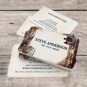 Direktör för Film Business Film Visitkort