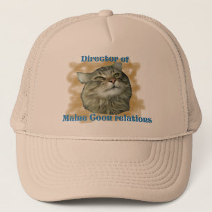 Direktör för förbindelserna med Maine Coon Truckerkeps