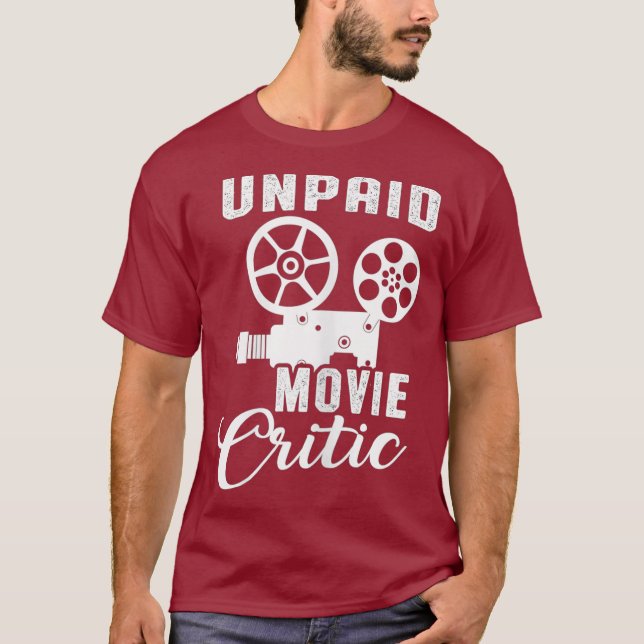 Direktör för obetald film om obetald film t shirt (Framsida)