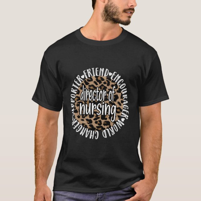 Direktör för sjuksköterskeyrket t shirt (Framsida)