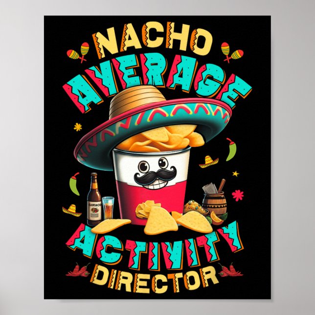Direktör Nacho Genomsnittlig aktivitetsdirektör Ci Poster (Framsidan)