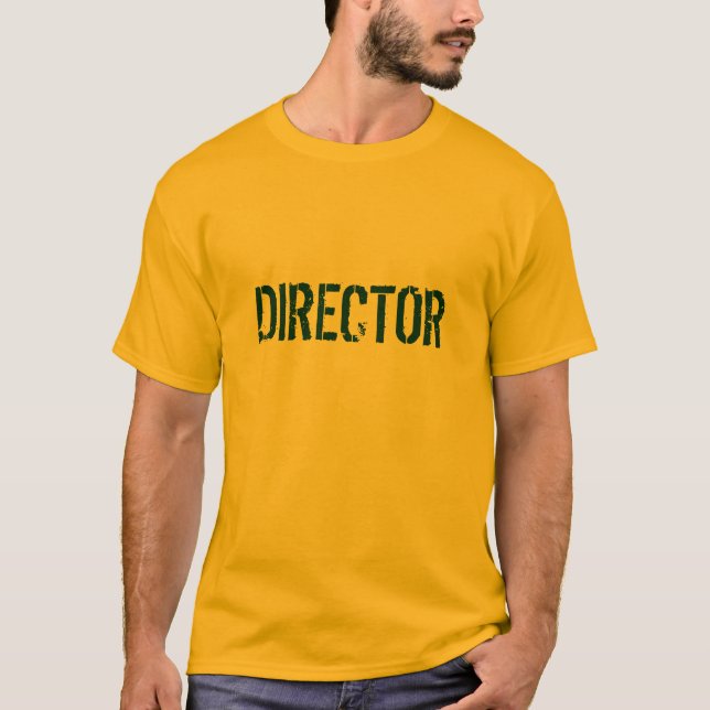 DIREKTÖR - skjorta Tee Shirt (Framsida)