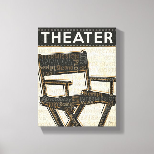 Direktörens ordförande canvastryck (Framsida)