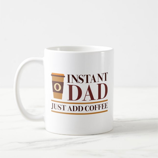 Direktpappa, Tillsätt Kaffe Kaffemugg (Vänster)