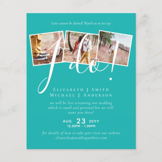 Direktsändning Se när vi säger Ja! Foto Bröllop (Framsida)