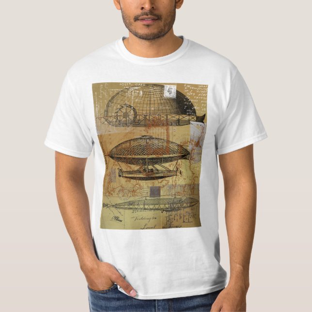 Dirigiblen reser t-shirt (Framsida)