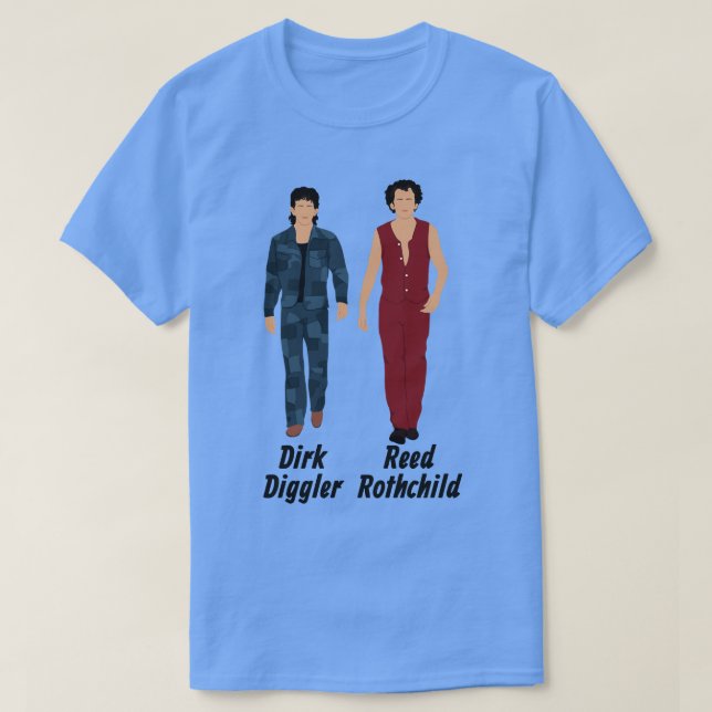 Dirk Diggler Reed Rothchild T Shirt (Design framsida)