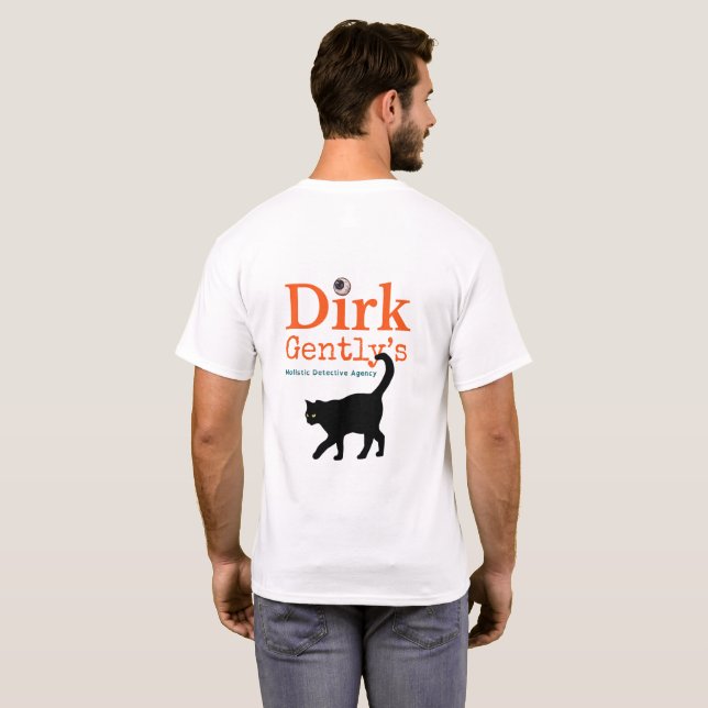 Dirk Gent Holistic detektiv Fläkt T-Shirt (Hel baksida)