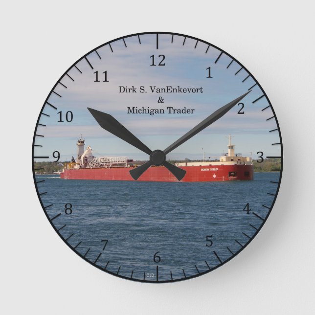 Dirk S. VanEnkevort & Michigan Trader klocka (Framsida)