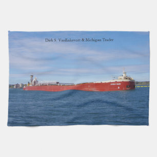 Dirk S. VanEnkevort & Michigan Trader köksduk Kökshandduk