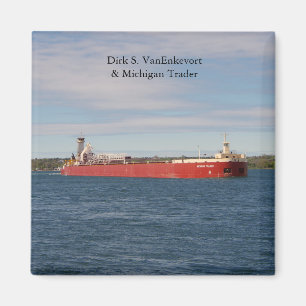 Dirk S. VanEnkevort & Michigan Trader magnet