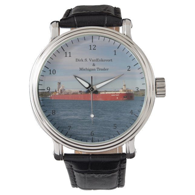 Dirk S. VanEnkevort & Michigan Trader watch Armbandsur (Framsida)