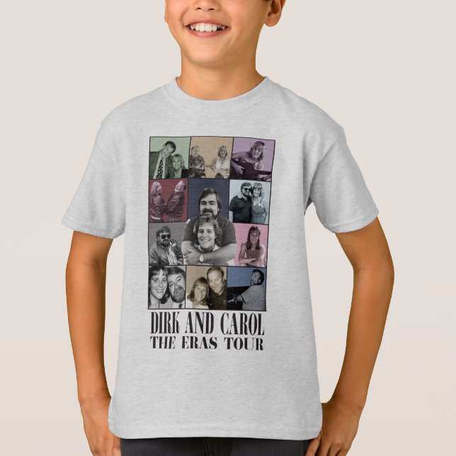 Dirk & Sång Eras Firande Kids’ Tee - Grått (Framsida)