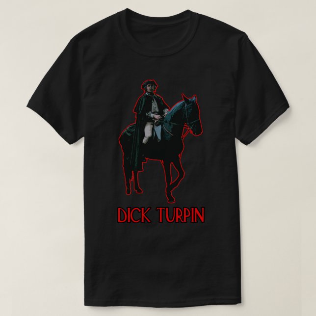 Dirk Turpin 80s TV-program T Shirt (Design framsida)
