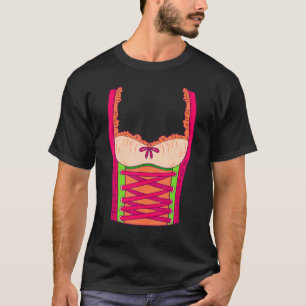 Dirndl Dress Costume Finare Dress Dummy Women's Pi T Shirt