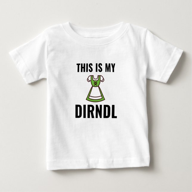 Dirndl T Shirt (Framsida)