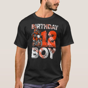 Dirt Bike 12:e Birthday Dirtcycle Motorcycle 2022 T Shirt