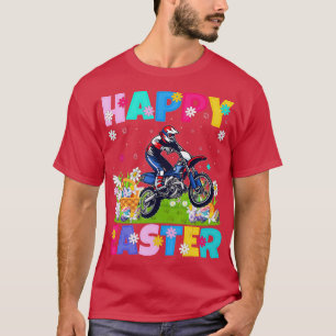 Dirt Bike Älskare Glad påsk Bunny Dirt Bike Easte T Shirt