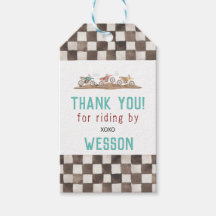 Dirt Bike Favor Tag, Dirt Cycle Party för,