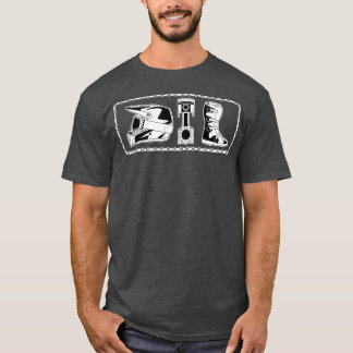 Dirt Bike Gear Motorcycle Rider Motocross OffRoad T Shirt