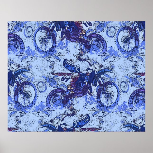 Dirt-Bike Heaven - Motocross Racers Poster (Framsidan)