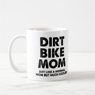 Dirt Bike Mamma Rolig Motocross Mugg eller Resemug