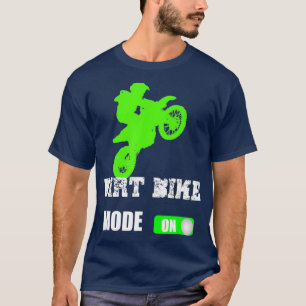 Dirt Bike Mode on Motocross Supercross Tävla T Shirt