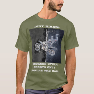 Dirt Bike Motocross Enduro Rider Funny och Coola T Shirt