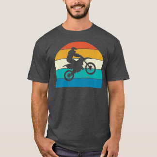 Dirt Bike Motocross Gift Retro Vintage Premium T Shirt