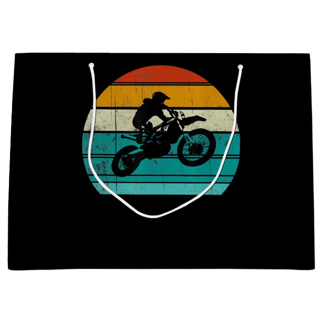 Dirt Bike Motocross Motorcycle Gift För manar (Framsidan)
