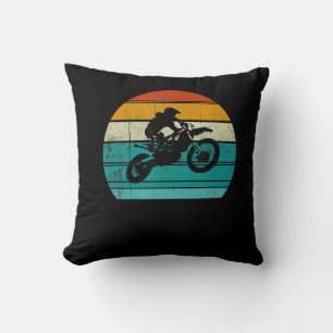 Dirt Bike Motocross Motorcycle Gift För manar Kudde