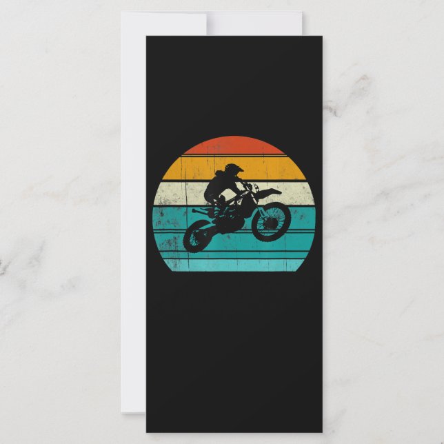 Dirt Bike Motorcycle Gift För manar (Framsida)