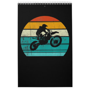 Dirt Bike Motorcycle Gift För manar Kalender