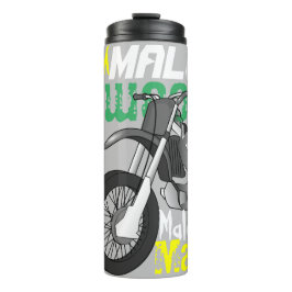 Dirt Bike Motorcycle Namn Typography Anpassningsba