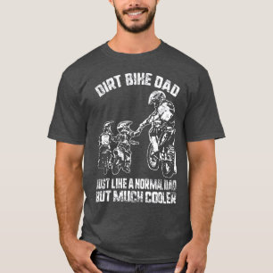 Dirt Bike Pappa Cooler Motocross Enduro-Biker T Shirt