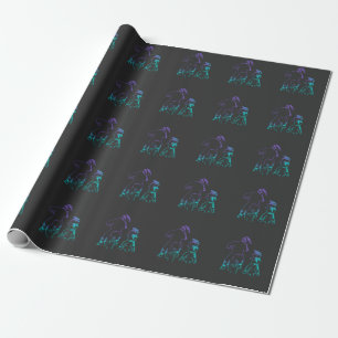 Dirt Bike Pappa och Son Motocross Biking Presentpapper