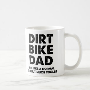 Dirt Bike Pappa Rolig Motocross Mugg eller Resemug