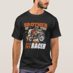 Dirt Bike Party Brother från Birthday Racer Moto T Shirt<br><div class="desc">Dirt Bike Party Brother från Birthday Racer Motocross</div>