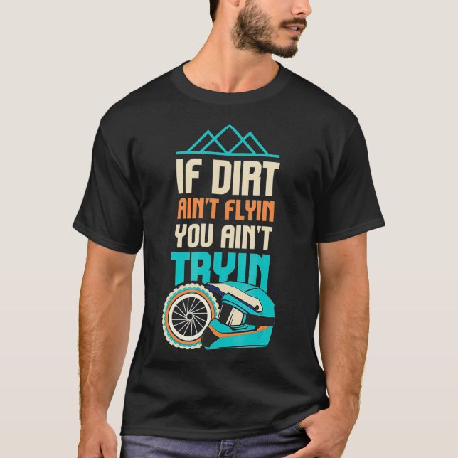 Dirt Bike Rider I Supercross I MX Motocross Ride T Shirt (Framsida)