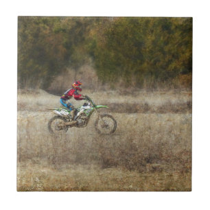Dirt Bike Riding Kakelplatta