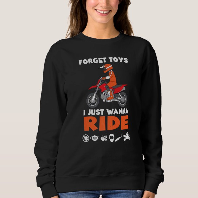 Dirt Bike T Shirts För manar Women Motocross Plus  (Framsida)