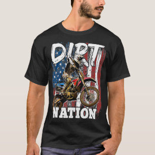 Dirt Bike Tävla OffRoad Motocross Tävla s Gift T Shirt